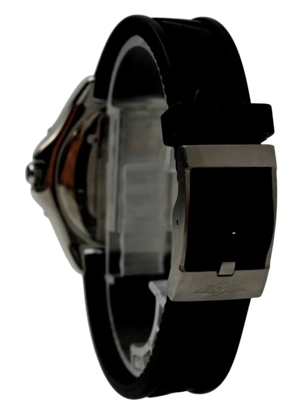 Breitling Men's 38mm Early Colt Black Dial Automatic Swiss Watch! Ref: A17035!